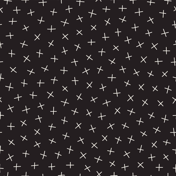 Разбросанные геометрические линии. Модный абстрактный дизайн фона. Векторный бесшовный черно-белый пластырь
.