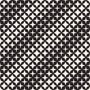 Geometrik sorunsuz yıldız şekiller desen. Yarı ton Gradient etkisi. Şık vektör çizim