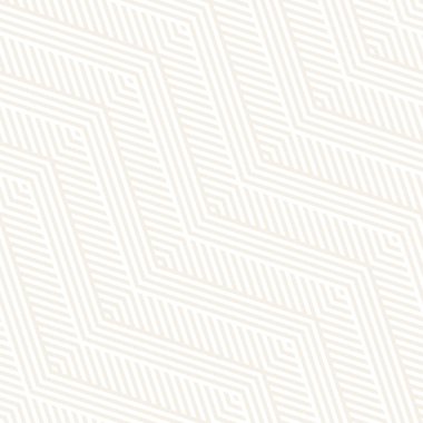 Soyut zikzak paralel çizgiler. Şık etnik süsleme. Vektör Seamless Modeli