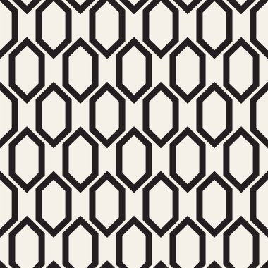 Vektör kesintisiz çizgi Kılavuz deseni. Geometrik arka plan tasarlamak. Şık örgü Textur