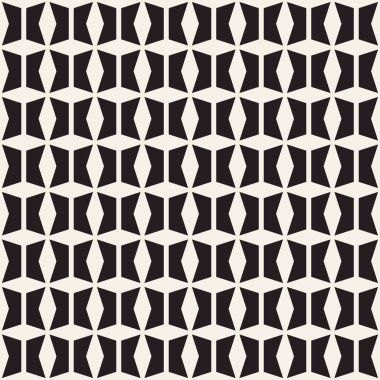 Vektör Dikişsiz örgü desen. Modern şık soyut doku. Yinelenen geometrik yıldız şekli fayans