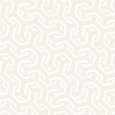 Vektör satırları desen titreşim sorunsuz. Modern şık doku. Altıgen kafes ile geometrik arka plan yinelenen.