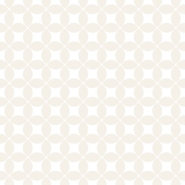 Vektör sorunsuz ince geometrik yuvarlak hatları desen. Geometrik arka plan tasarlamak