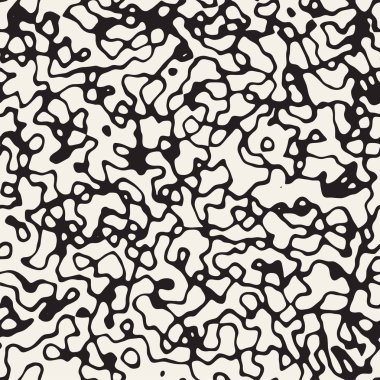 Gürültü soyut doku. Retro arka plan tasarlamak. Vektör sorunsuz siyah-beyaz desen.