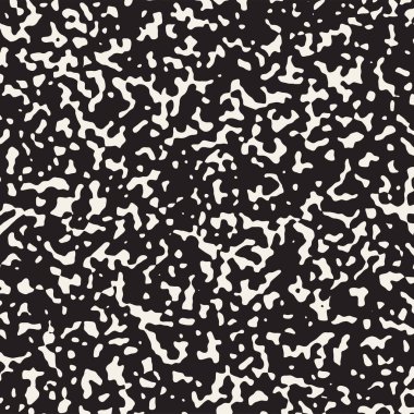 Gürültü soyut doku. Retro arka plan tasarlamak. Vektör sorunsuz siyah-beyaz desen.