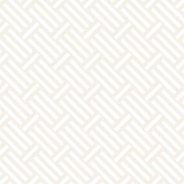 Çizgili kafes ile soyut geometrik desen. İnce sorunsuz vektör arka plan. Tek renkli şık doku.