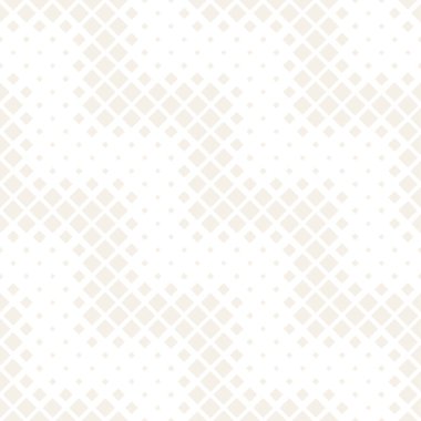 Yinelenen dikdörtgen şekli yarı ton. Modern geometrik kafes doku. Vektör Dikişsiz tek renkli desen