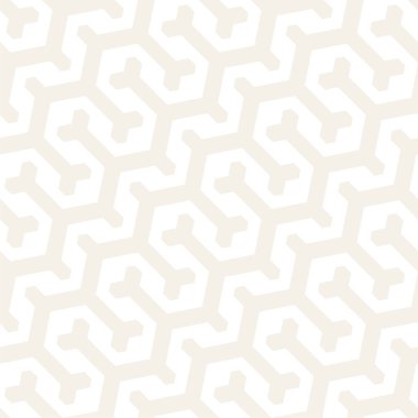 Vektör satırları desen titreşim sorunsuz. Modern şık doku. Altıgen kafes ile geometrik arka plan yinelenen.