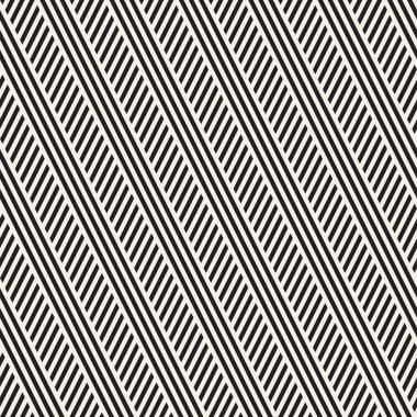 Paralel çizgiler titreşim. Vektör Dikişsiz tek renkli desen. Geometrik arka plan. 