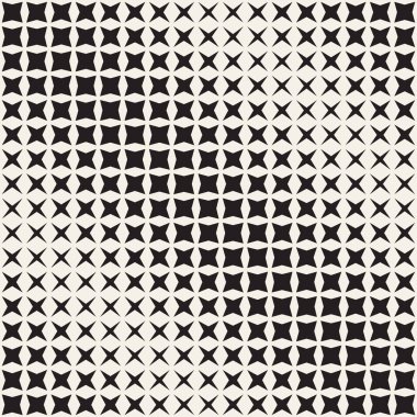 Geometrik sorunsuz yıldız şekiller desen. Yarı ton Gradient etkisi. Yinelenen arka plan doku. Şık vektör çizim