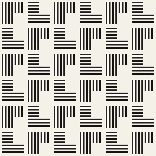 Seamless Pattern Stripes Vector Abstract Background Stylish Geometric Lattice Structure — Stock Vector