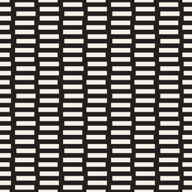 Geometrik tekrarlanabilir kılavuz doku. Vektör Dikişsiz örgü desen. Tek renkli zikzak sinirli satırları arka plan soyut