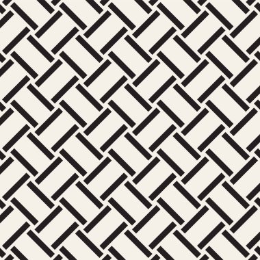 Vektör seamless modeli. Modern şık doku. Arka plan yinelenen. Geometrik dikdörtgenler simetrik kafes