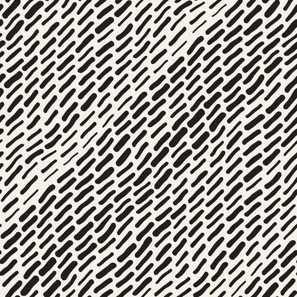 Abstracte Achtergrond Met Afgeronde Penseelstreken Wijzigen Monochroom Hand Getrokken Textuur — Stockvector
