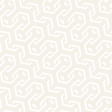 Vektör satırları desen titreşim sorunsuz. Modern şık doku. Altıgen kafes ile geometrik arka plan yinelenen.