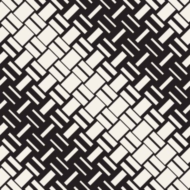 Vektör kesintisiz geometrik desen. Yarı ton degrade şık renk geçişini. Dokuma satırları basit kafes