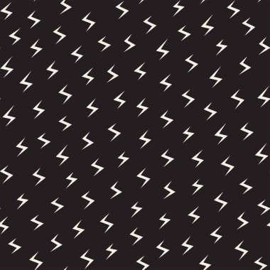 Geometrik çizgi şekilleri dağınık. Modern arka plan tasarımı. Vektör sorunsuz siyah-beyaz desen.