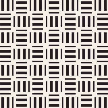 Vektör seamless modeli. Modern şık doku. Arka plan yinelenen. Geometrik dikdörtgenler simetrik kafes