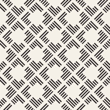 Dikişsiz desen çizgili. Vektör arka plan. Şık kafes yapısı