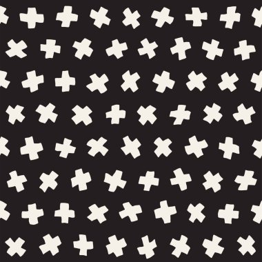 Vektör Seamless modeli. Dağınık geometrik şekiller ile arka plan.