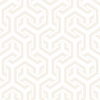 Vektör satırları desen titreşim sorunsuz. Altıgen kafes ile geometrik arka plan yinelenen.