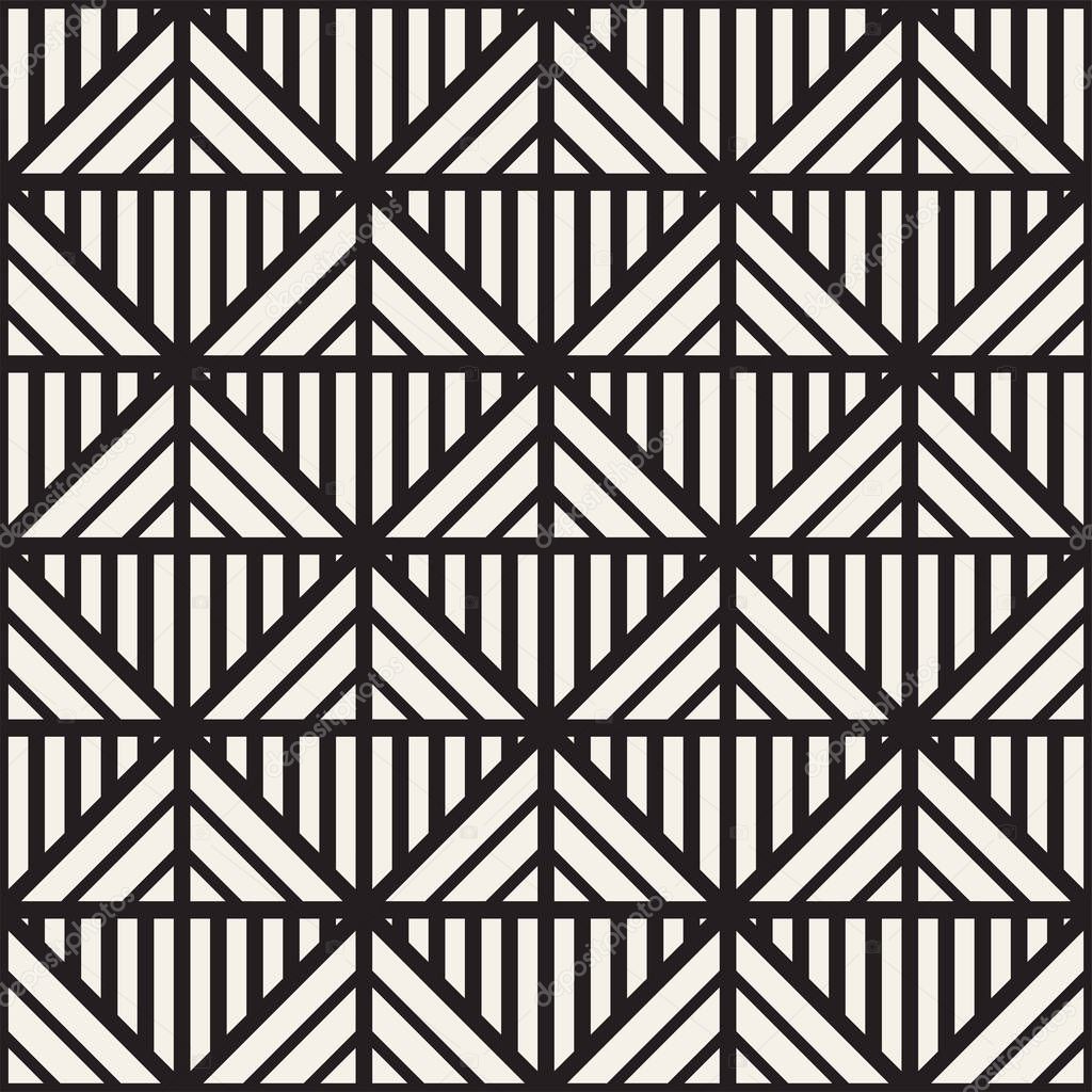 Vector seamless trendy pattern. Modern stylish repeating texture. Repeating geometric lattice