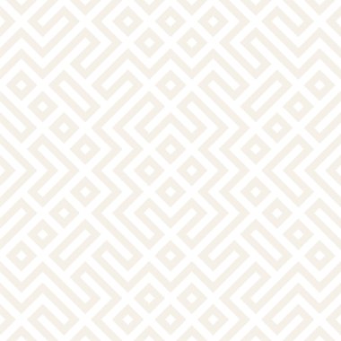 Geometrik etnik kafes. Şık ince doku. Vektör soyut Seamless Modeli.