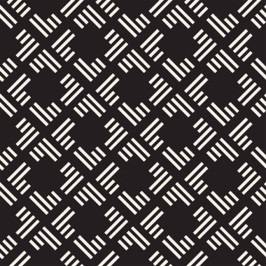 Dikişsiz desen çizgili. Vektör arka plan. Şık kafes yapısı