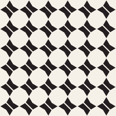 Vektör Dikişsiz örgü desen. Modern şık doku. Yinelenen geometrik yıldız şekli fayans