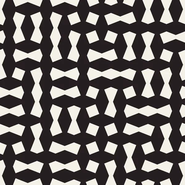 シームレスな幾何学的な格子パターン。不規則な抽象的なグリッドの背景。スタイリッシュなベクトル テクスチャ — ストックベクタ