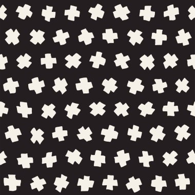 Vektör Seamless modeli. Dağınık geometrik şekiller ile arka plan.