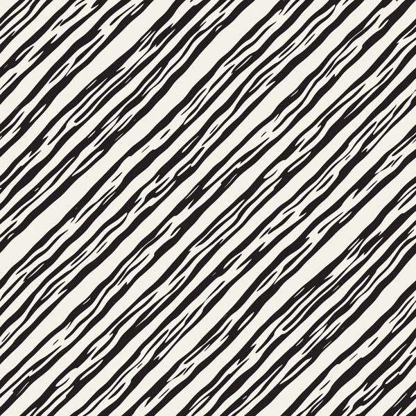 Dekorativa sömlösa mönster med handdrawn doodle linjer. Handmålade vågiga ränder bakgrund. Trendiga oändliga freehand textur — Stock vektor
