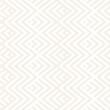 Soyut zikzak paralel çizgiler. Şık etnik süsleme. Vektör Seamless Modeli