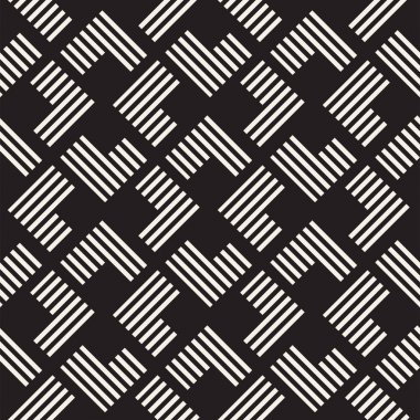 Dikişsiz desen çizgili. Vektör arka plan. Şık kafes yapısı