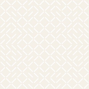 Geometrik etnik kafes. Şık ince doku. Vektör soyut Seamless Modeli.