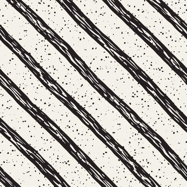 Dekorative nahtlose Muster mit handgezeichneten Doodle-Linien. handbemalte wellige Streifen Hintergrund. trendige endlose Freihand-Textur — Stockvektor