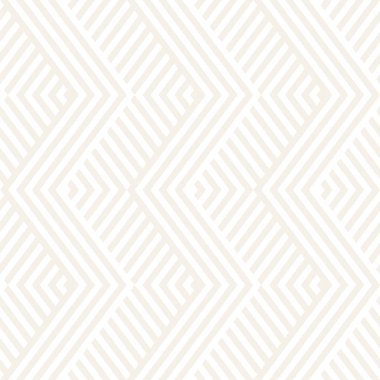 Soyut zikzak paralel çizgiler. Şık etnik süsleme. Vektör Seamless Modeli