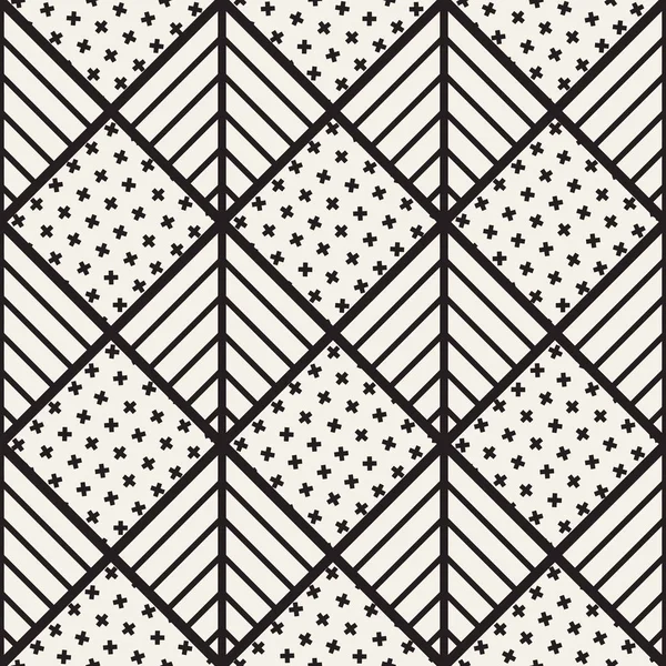 Vector seamless trendy pattern. Modern stylish repeating texture. Repeating geometric lattice — Stock Vector