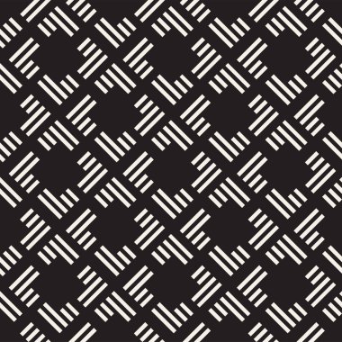 Dikişsiz desen çizgili. Vektör arka plan. Şık kafes yapısı