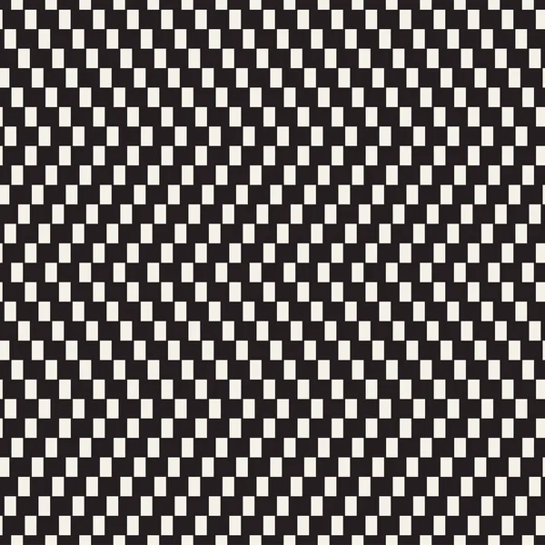 Medio tono Edgy Lines mosaico interminable textura con estilo. Patrón blanco y negro sin costura vectorial — Vector de stock