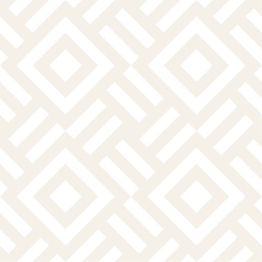 Şık çizgiler kafes. Etnik tek renkli doku. Geometrik arka plan tasarlamak. Vektör Seamless ince modeli.