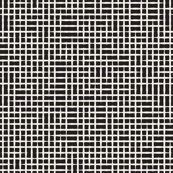 Sömlös geometriska lattice mönster. Oregelbundna abstrakt rutnät bakgrund. Eleganta vektor textur — Stock vektor