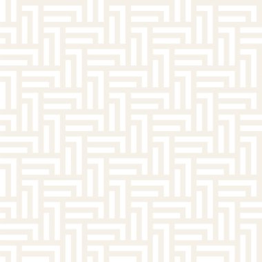 Şık çizgiler kafes. Etnik tek renkli doku. Geometrik arka plan tasarlamak. Vektör Seamless ince modeli.