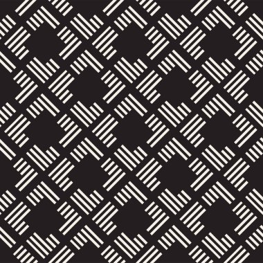 Dikişsiz desen çizgili. Vektör arka plan. Şık kafes yapısı