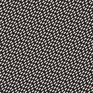 Yarı ton sinirli satırları sonsuz şık doku Mozaik. Vektör sorunsuz siyah-beyaz desen