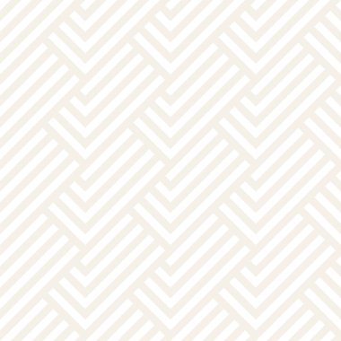 Şık çizgiler kafes. Etnik tek renkli doku. Geometrik arka plan tasarlamak. Vektör Seamless ince modeli.