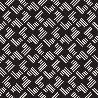 Dikişsiz desen çizgili. Vektör arka plan. Şık kafes yapısı