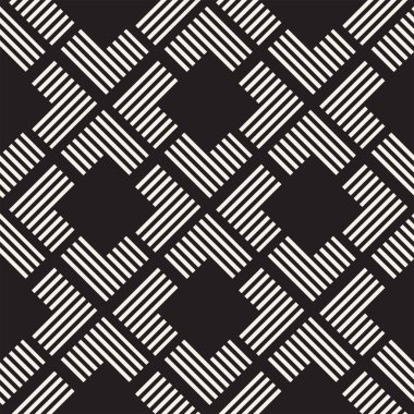 Dikişsiz desen çizgili. Vektör arka plan. Şık kafes yapısı