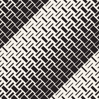 Vektör kesintisiz geometrik desen. Yarı ton degrade renk geçişini. Dokuma satırları basit kafes