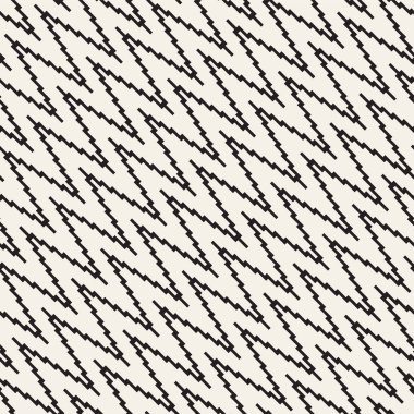 Geometrik tekrarlanabilir kılavuz doku. Vektör Dikişsiz örgü desen. Tek renkli zikzak çizgiler arka plan